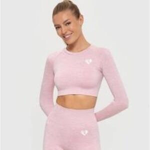 Women’s Best Workout Crop Longsleeve Top